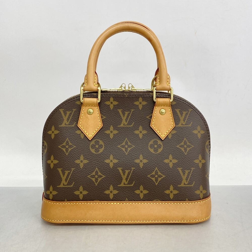 LOUIS VUITTON Authentic Brown Monogram Alma BB Bag - Picture 10 of 10